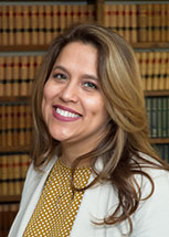 Photo of office manager, real estate paralegal Wanda Rojas